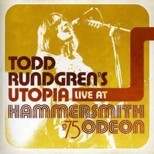 Live at Hammersmith Odeon by Todd Rundgrens Utopia CD Album