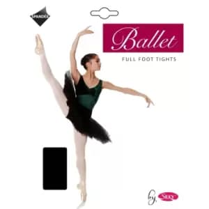 Silky Womens/Ladies Dance Ballet Tights Full Foot (1 Pair) (Medium (5ft-5ft8a)) (Black)