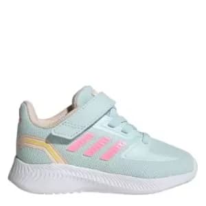 adidas Runfalcon 2.0 Shoes Kids - Almost Blue / Beam Pink / Blis