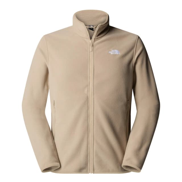 The North Face 100 Glacier Full-Zip Fleece Mens Mushroom male 2X Large