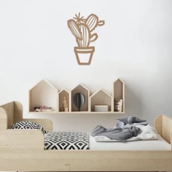 Cactus - Copper Copper Decorative Metal Wall Accessory