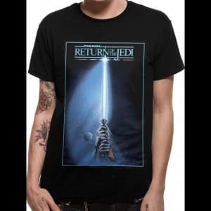 Star Wars - Return of the Jedi Mens Large T-Shirt - Black