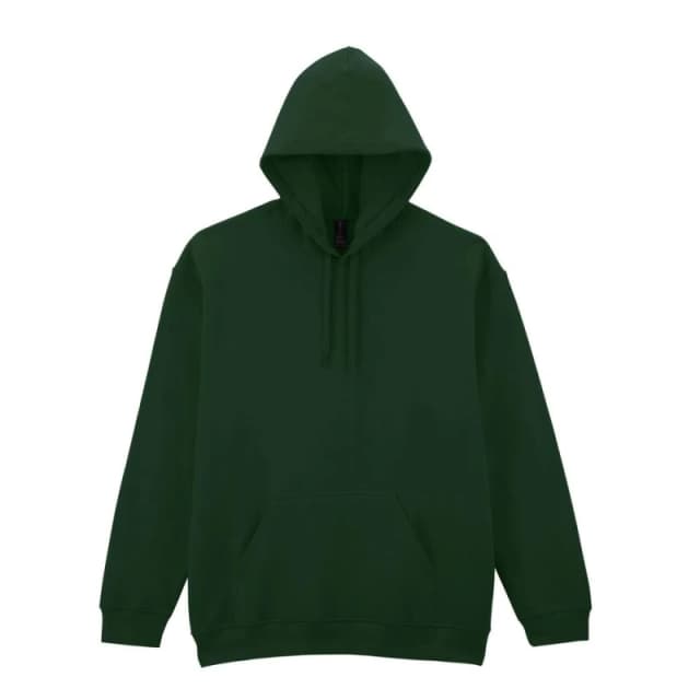 Gildan Womens Softstyle Fleece Midweight Hoodie in Green Size: Small Green Female S