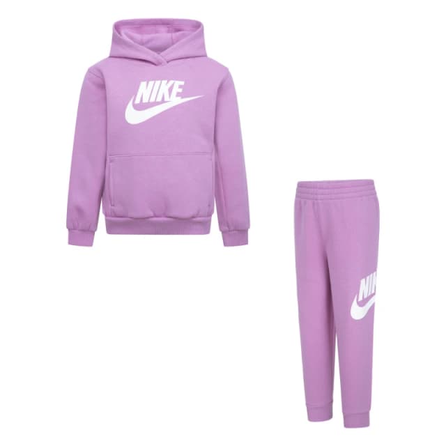 Nike Fleece Tracksuit Infant Girls - Pink Pink 4 - 5 Years