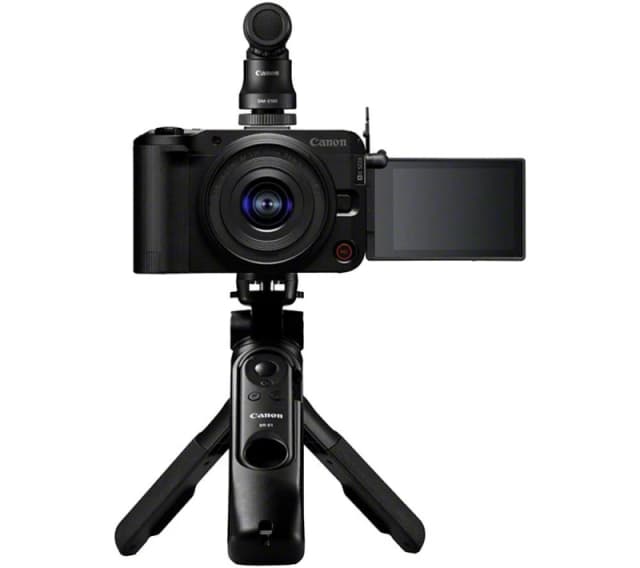 Canon EOS R50 V Mirrorless Camera Creator Kit with RF-S 14-30 mm f/4-6.3 IS STM PZ Lens, Black 8714574691008