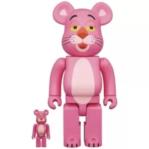 Medicom Pink Panther 100 & 400 Bearbrick 2 Pack