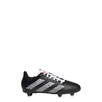 adidas Rugby SG Boots Kids - Core Black / Cloud White / Sol