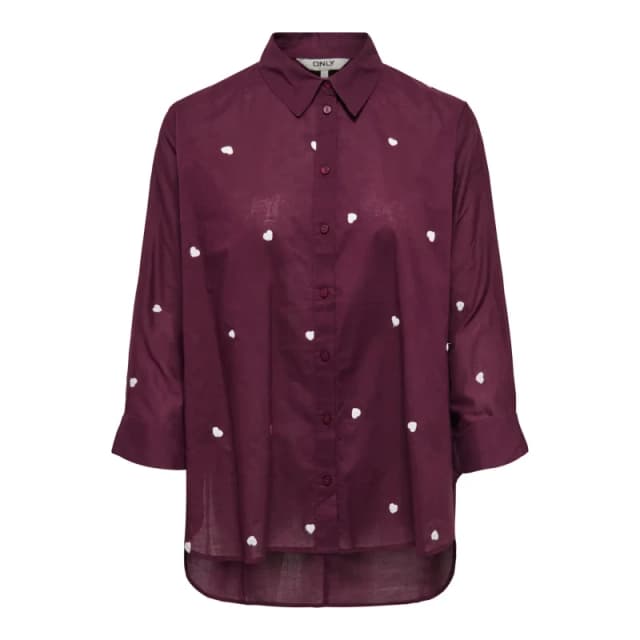 Only Womens blouse Only New lina grace Rouge Female M