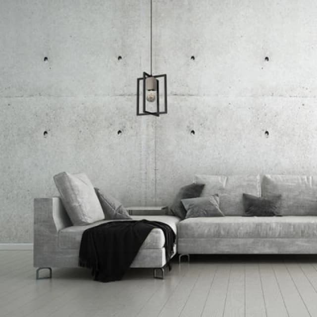 Milagro Ralph Hand Made Pendant Rugged Industrial Look Black unisex