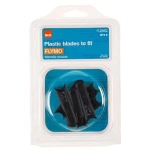 BQ FL246Q Plastic Lawnmower blade Pack of 6