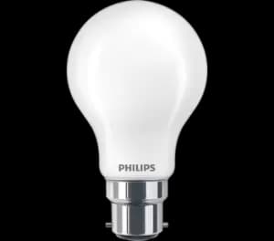 Philips CLA LED Bulb GLS 10.5-75W B22 Warm White Dimmable - 77108900