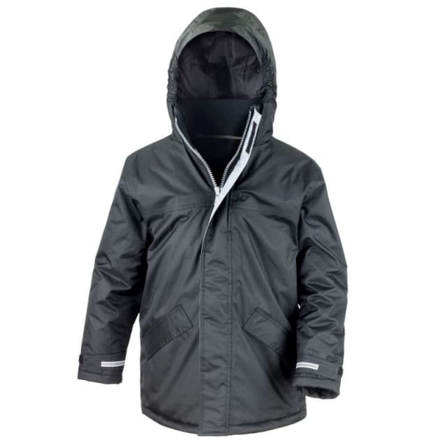 Result Core RS207B boys's Children's jacket in Black