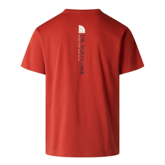 The North Face TNF Vertical Tee Mens Iron Clay male Small