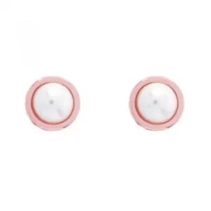 Ted Baker Ladies PVD rose plating Sinaa Pearl Stud Earring
