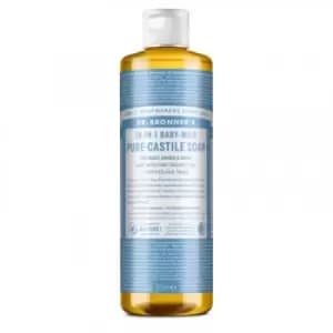 Dr. Bronner's Baby-Mild Unscented Pure-Castile Liquid Soap 475ml