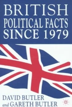 British Political Facts since 1979 by D. Butler Hardback