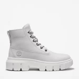 Timberland Greyfield Lace-up Boot For Her In Grey, Size 3.5