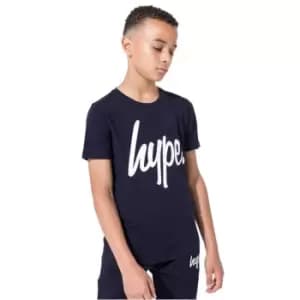 Hype Script Kids T-Shirt - Blue
