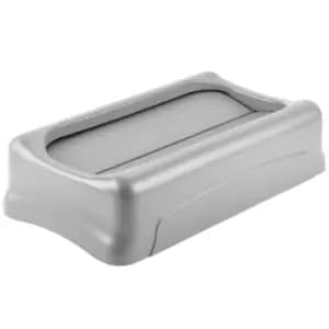 Slim Jim Rectangular Swing Lid Grey