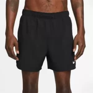 Nike Dri-FIT Challenger Mens 5 Brief-Lined Versatile Shorts - Black