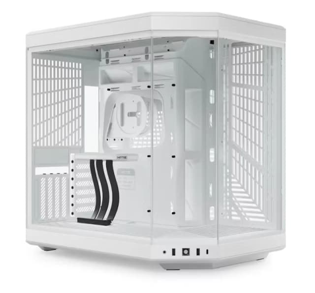 HYTE Y70 Dual Chamber Mid-Tower ATX Case - Snow White