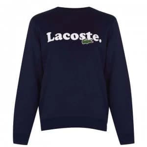 Lacoste Lacoste Script Crew Sweatshirt - Navy 166
