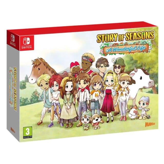 Marvelous Games Story of Seasons: A Wonderful Life Limited Edition - Multi Multi One Size