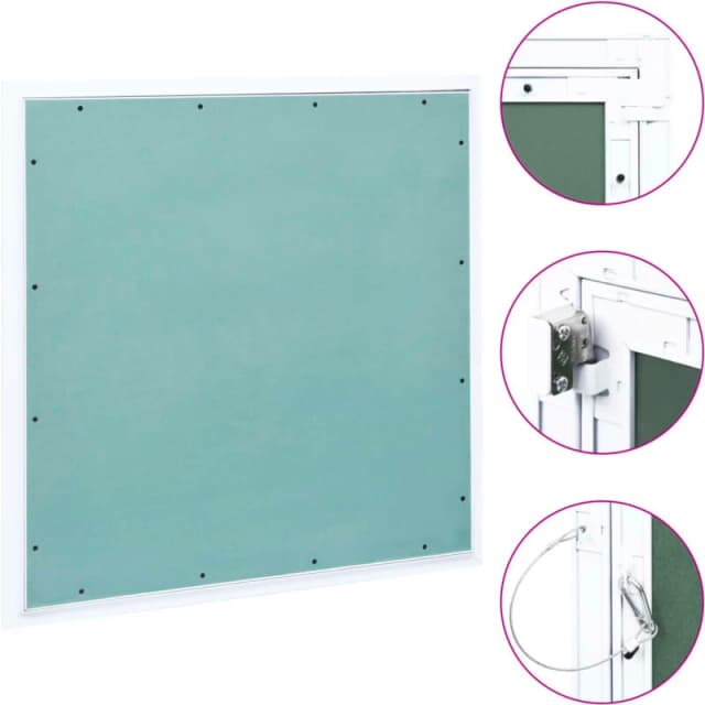 VIDAXL Access Panel with Aluminium Frame and Plasterboard 500x500 mm Vidaxl 8719883872155