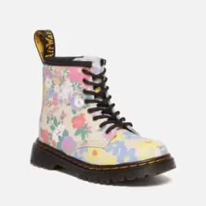 Dr. Martens Toddlers 1460 Hydro Floral Mash Up Leather Boots - UK 6 Toddler