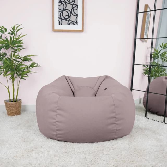 rucomfy Beanbags rucomfy Veneto Classic Bean Bag for Adults - Soft Lounge Chair in Lilac Lilac Unisex