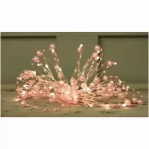 Luxform Solar 50 LED Microlight Pearl Romantic Pink