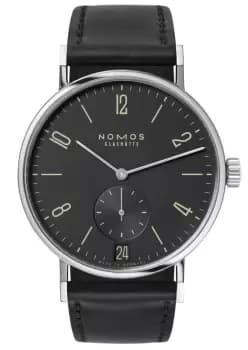 Nomos Glashutte Watch Tangomat Ruthenium Datum Sapphire Crystal