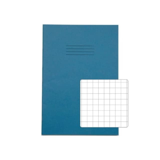 Rhino A4 Exercise Book 64 Page S10 Light Blue (50 Pack) VEX677-995-8