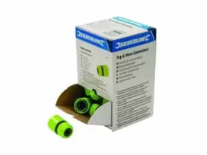 Silverline 656041 Double Female 1/2in Hose Connectors 30pc