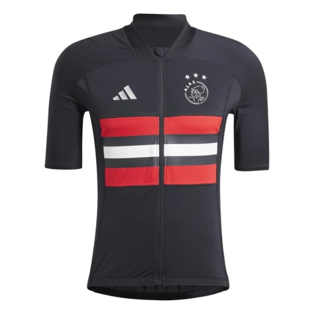 adidas Ajax Cycling Shirt Mens Black male XS