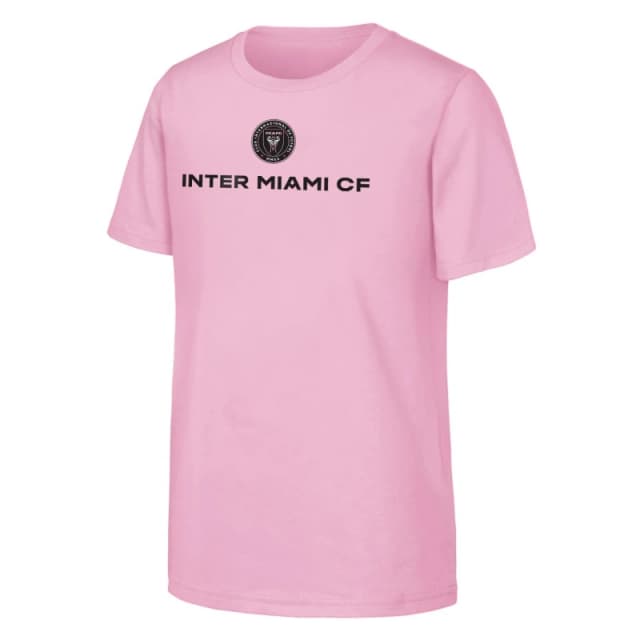 MLS Inter Miami Messi T-Shirt Juniors - Pink Pink 11 - 12 Years