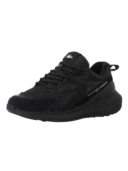 Lacoste L003 EVO 124 3 SMA Trainers Black 7 UK