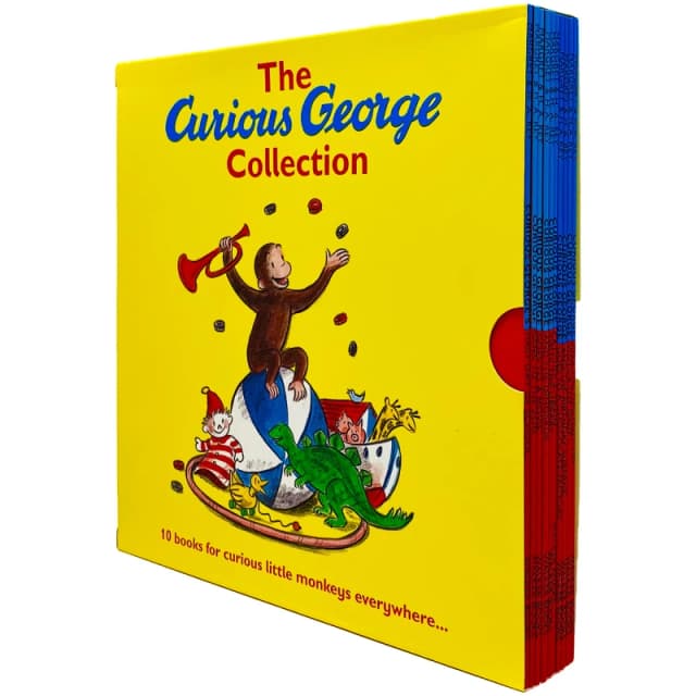 The Curious George Collection Series Books 1 - 10 Box Set By Margaret & H.A. Rey H. A. Rey Books