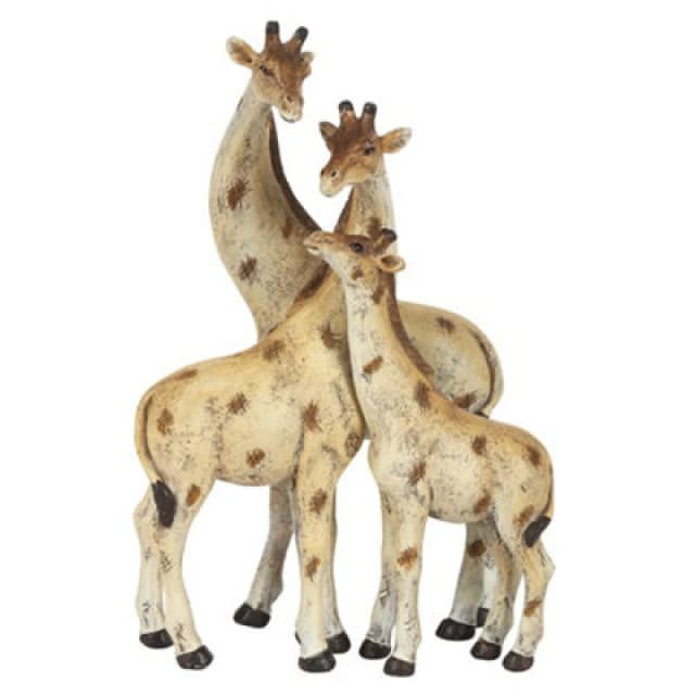 Something Different Something Different Giraffe Family Ornament in Cream Cream One Size Unisex 5059699853256