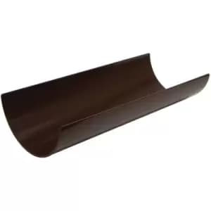 FLOPLAST RWHR112 HALF ROUND GUTTER4M BRN - Brown