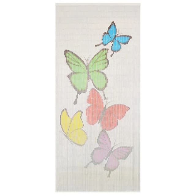 vidaXL Insect Door Curtain Bamboo 90x200cm 45738