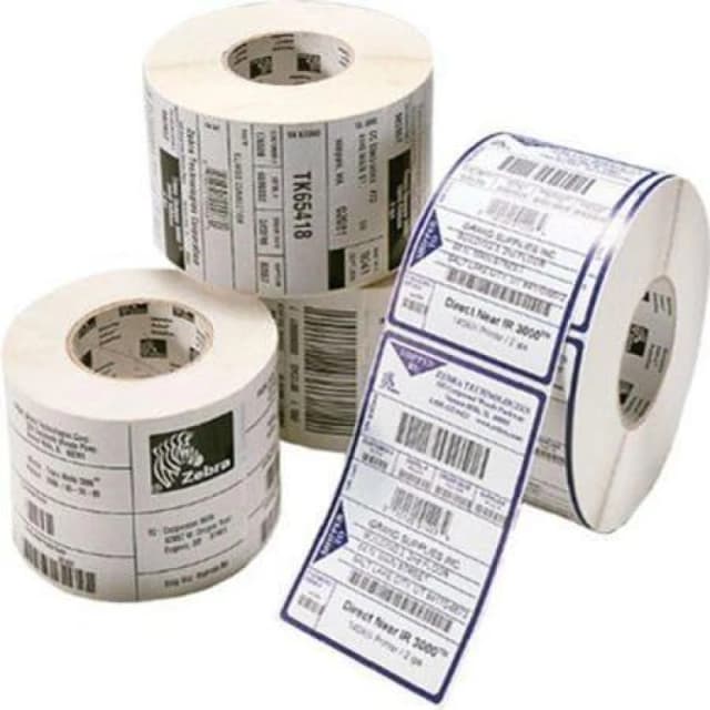 Zebra 800262-205 Printer Label Original White