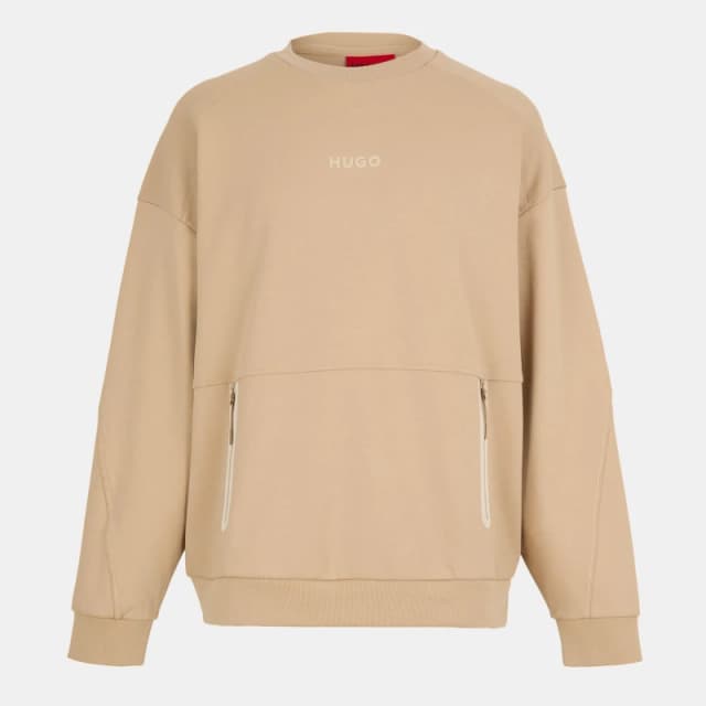 Hugo Mens Dubilos Short Sleeve Polo Shirt Medium Beige male XL