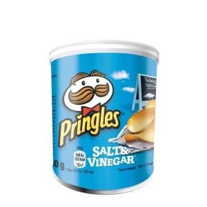 Pringles Salt & Vinegar Crisps 12 x 40g