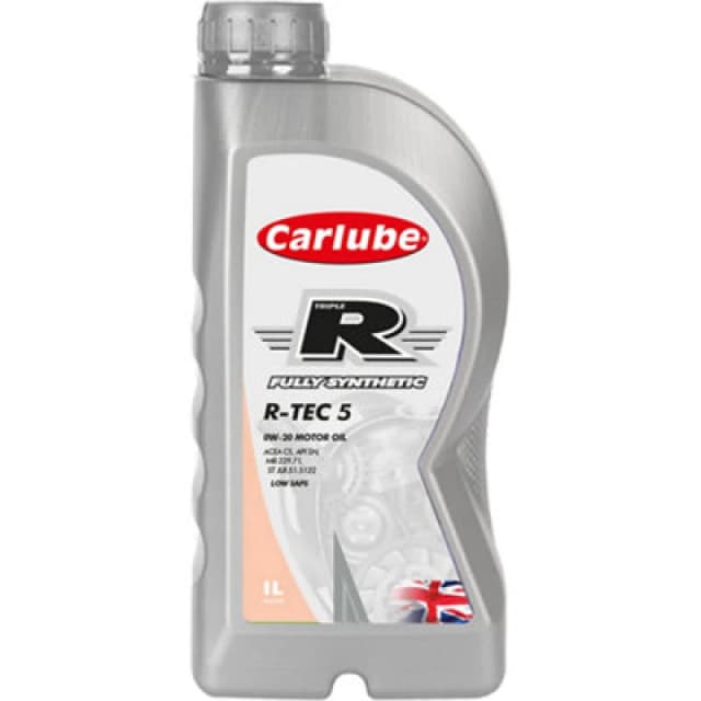 Carlube Triple R Tec 5 0W-20 C5 Fully Synthetic Car Motor Engine Oil 1L