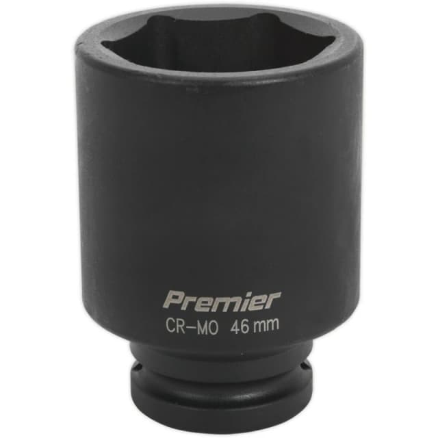 Loops 46mm Forged Deep Impact Socket - 3/4" Sq Drive - Chromoly Wrench Socket Multi