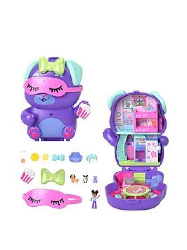 Polly Pocket Polly Pocket Sleepover Playset, with Dolls & Accessories