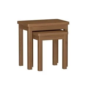 Rosewell Natural Oak Nest of 2 Tables