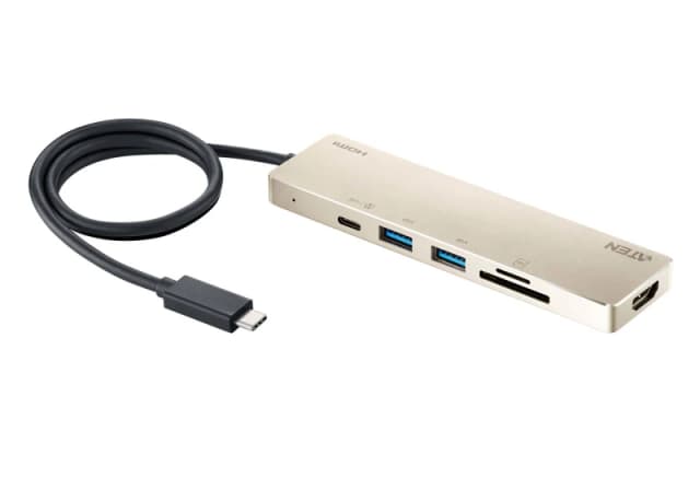 Aten ATEN USB-C Multiport Mini Dock with Power Pass-Through UH3239-AT