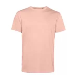 B&C Mens Organic E150 T-Shirt (S) (Soft Rose)